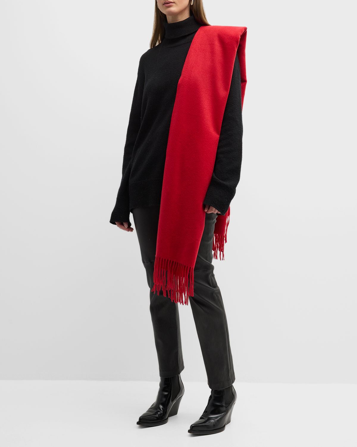 Sofia Cashmere Fringed Cashmere Evening Wrap | Thumbnail 5 Sofia Cashmere Fringed Cashmere Evening Wrap | Thumbnail 5