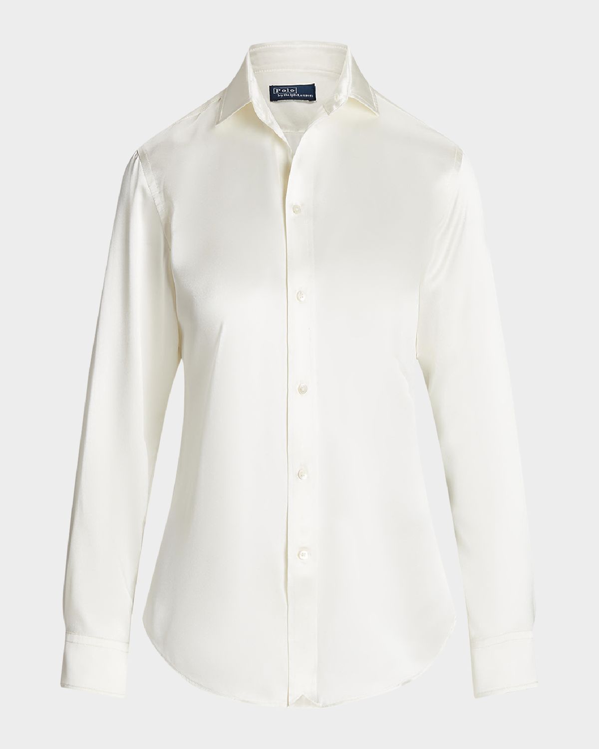 Polo Ralph Lauren Slim Fit Silk Shirt | Thumbnail 6