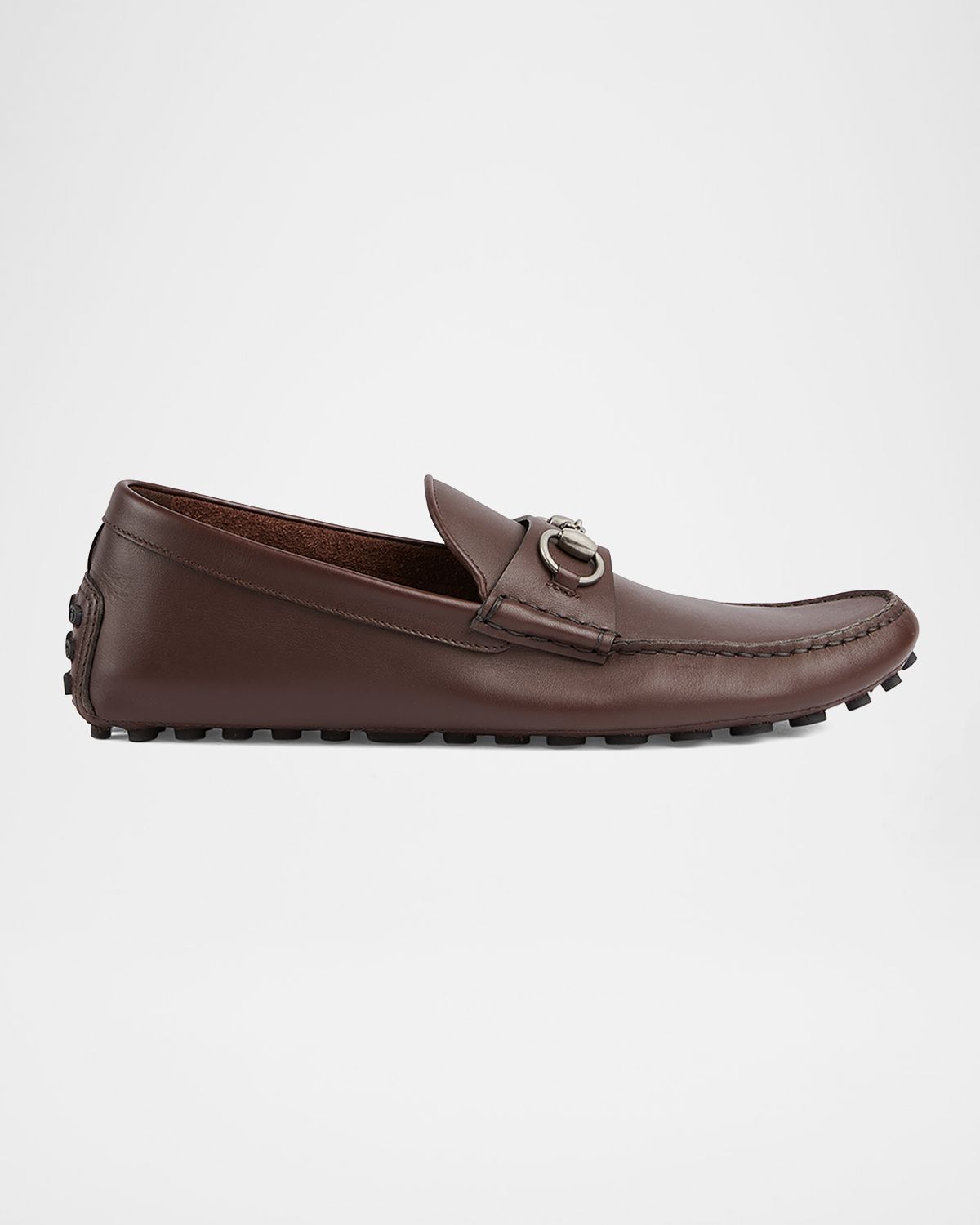 Gucci Men 's Byorn Horsebit Leather Drivers