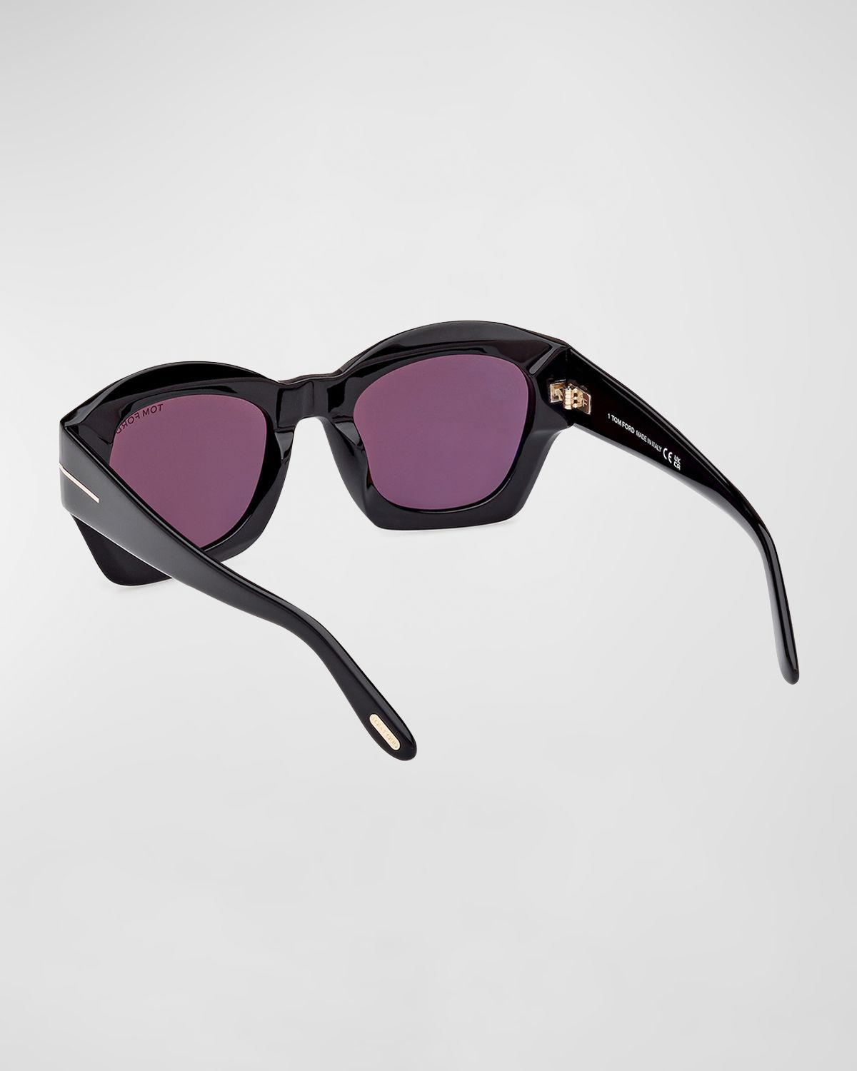 TOM FORD Guilliana Acetate Geometric Sunglasses
