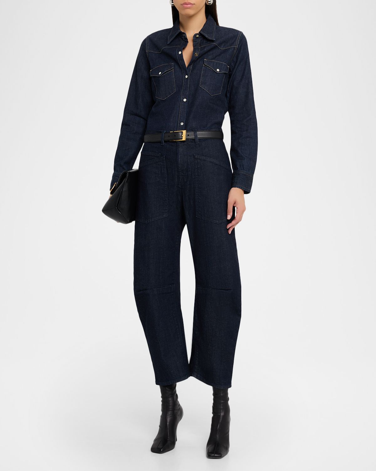 Nili Lotan Shon Cropped Jeans | Thumbnail 5 Nili Lotan Shon Cropped Jeans | Thumbnail 5