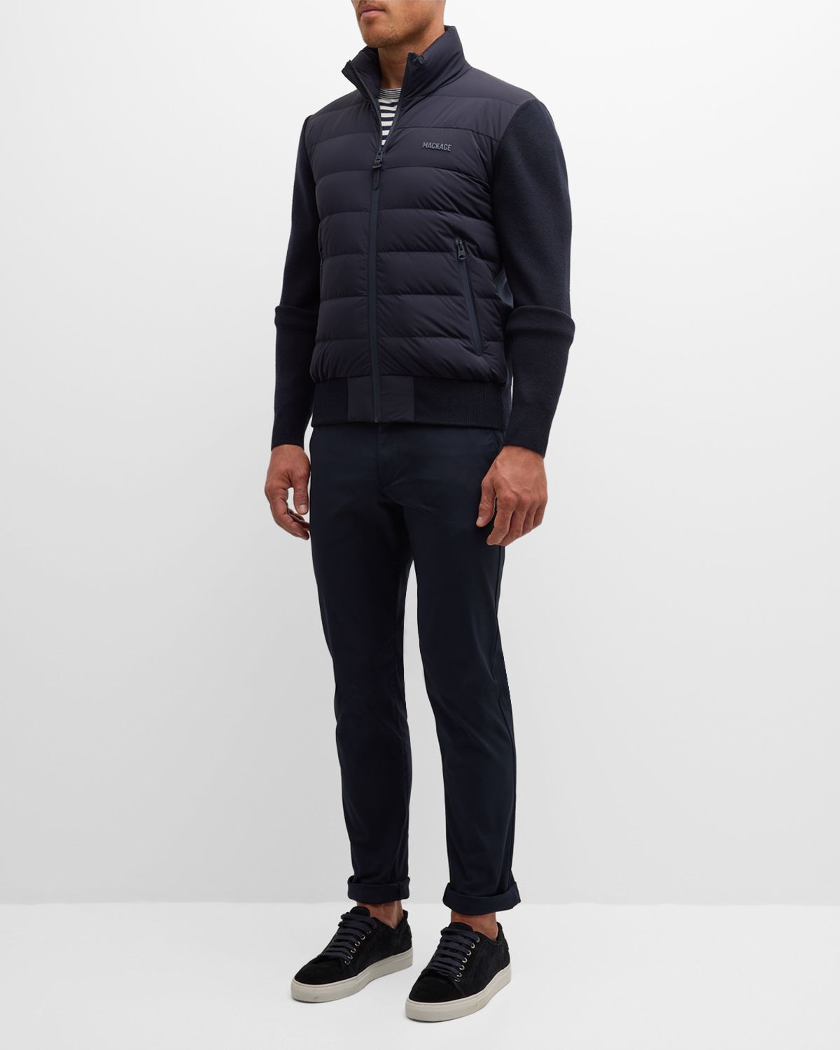 Mackage Men's Haney City Hybrid Down Jacket