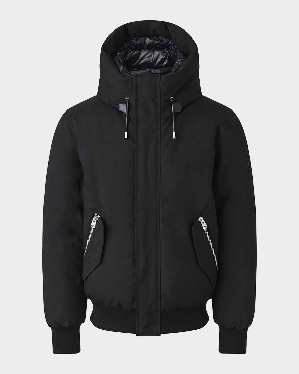Mackage Men 's Dixon Down Bomber Jacket with Hooded Bib