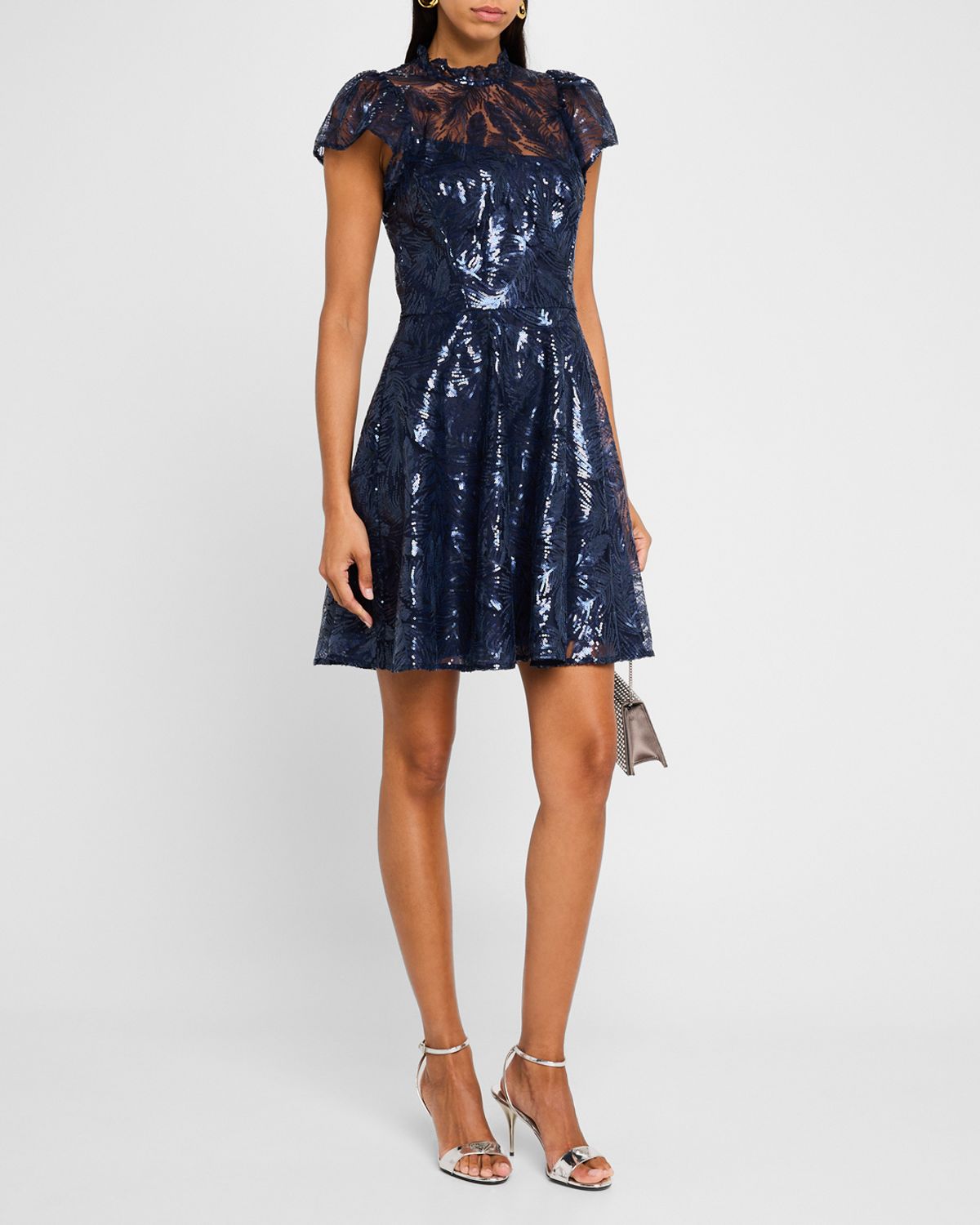 shoshanna sequin mini dress Amazon.com: Shoshanna Women's Katrina One Shoulder Sequin Mini Dress, Slate Blue, 4 : Clothing, Shoes & Jewelry