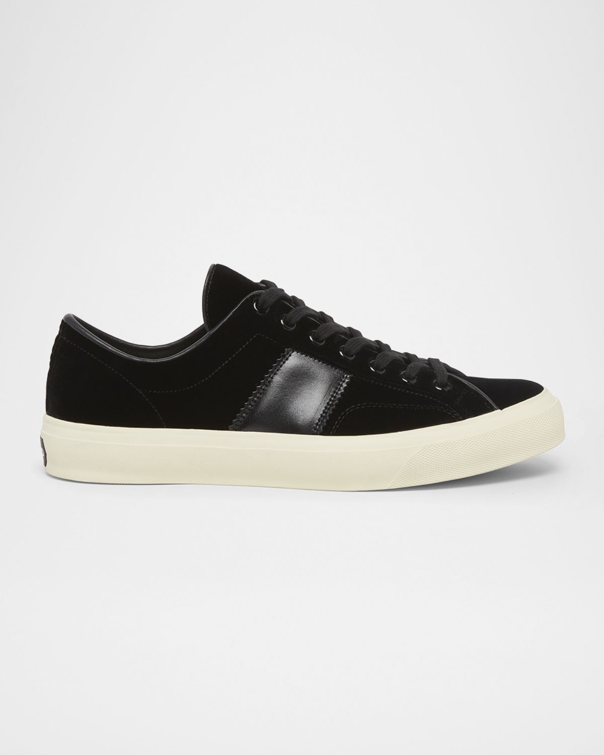 TOM FORD Men 's Cambridge Suede Low-Top Sneakers