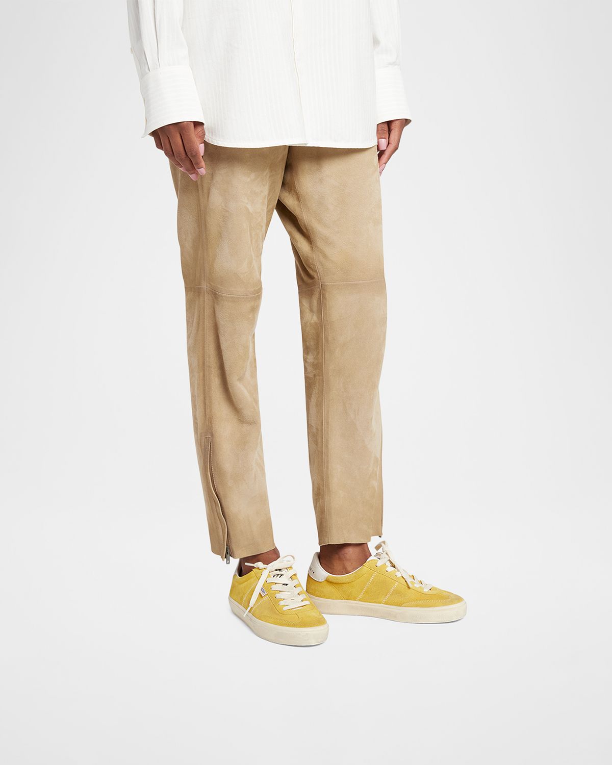 Golden Goose Soul Star Suede Low-Top Sneakers