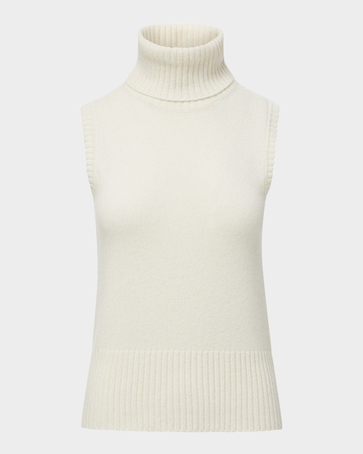 Veronica Beard Mazzy Cashmere Turtleneck Shell | Thumbnail 6