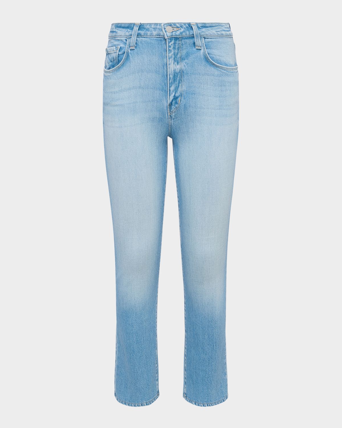 L 'Agence Mira Ultra High Rise Cropped Micro Bootcut Jeans