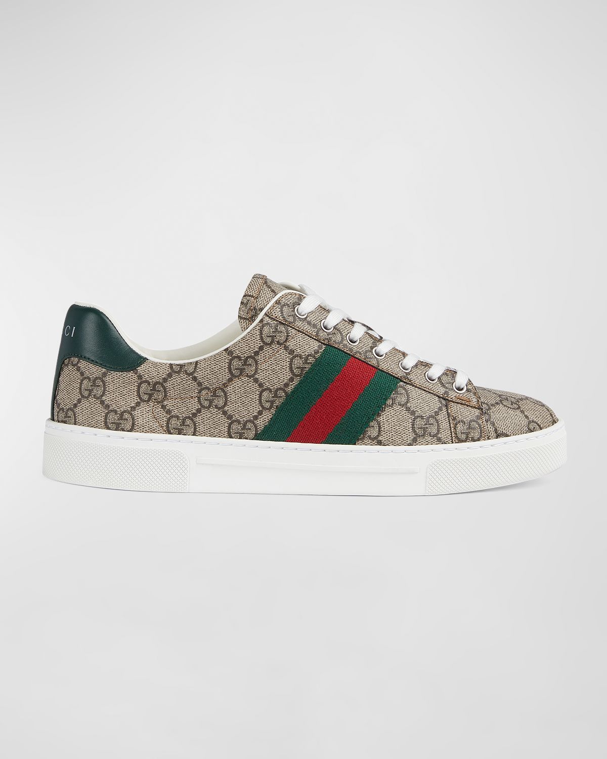 Gucci Ace Monogram Canvas Low-Top Sneakers | Thumbnail 6