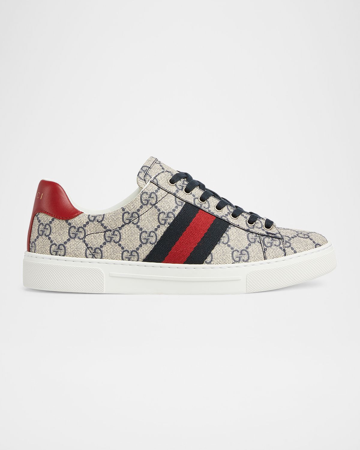 Gucci Ace Monogram Canvas Low-Top Sneakers | Thumbnail 6