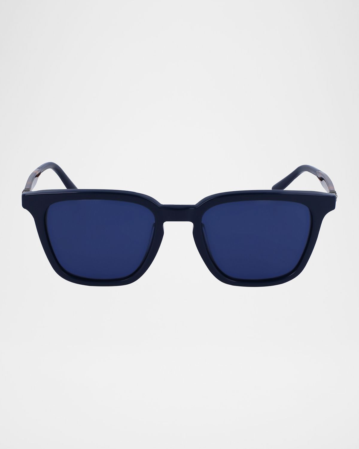 Ferragamo Men 's Timeless Acetate Rectangle Sunglasses