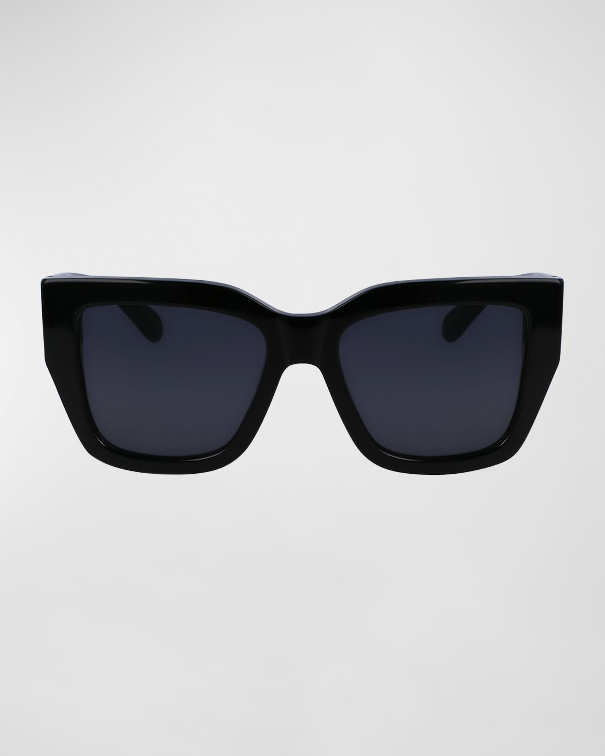 Ferragamo Logo Acetate Square Sunglasses