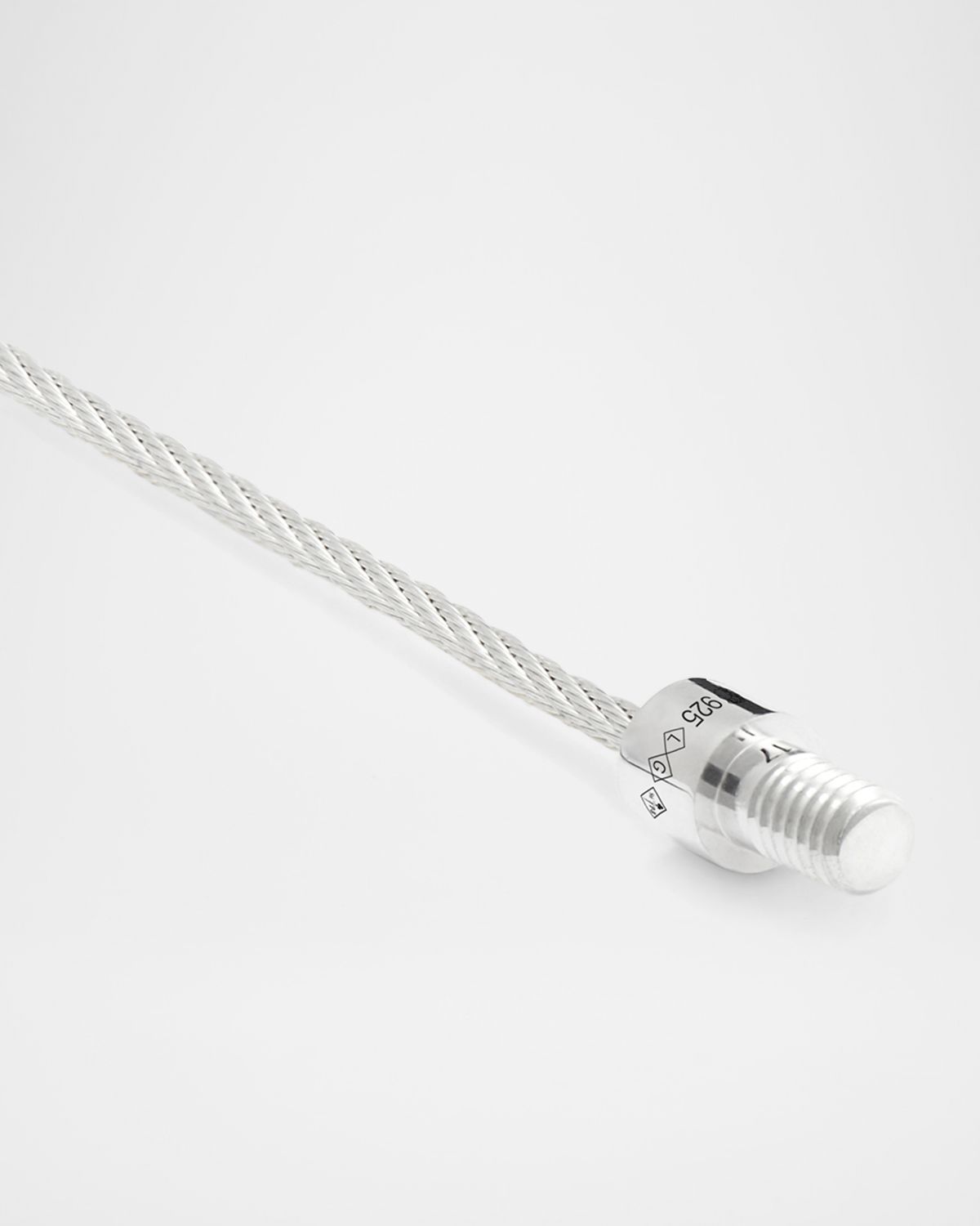 Le Gramme Men 's Polished Two-Tone Cable Bracelet | Thumbnail 2
