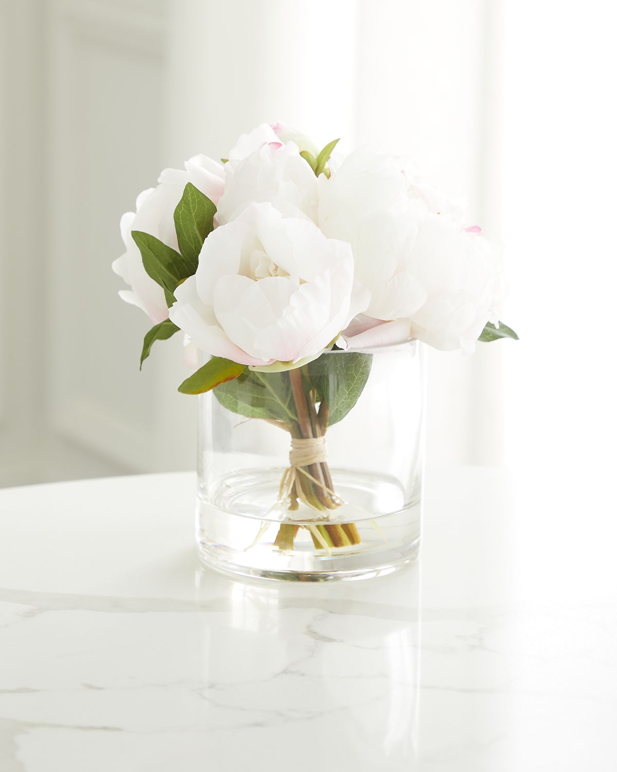 T & C Floral Company Fresh Cut Peonies Faux Floral Arrangement in Glass Jar - 9" | Thumbnail 4 T & C Floral Company Fresh Cut Peonies Faux Floral Arrangement in Glass Jar - 9" | Thumbnail 4