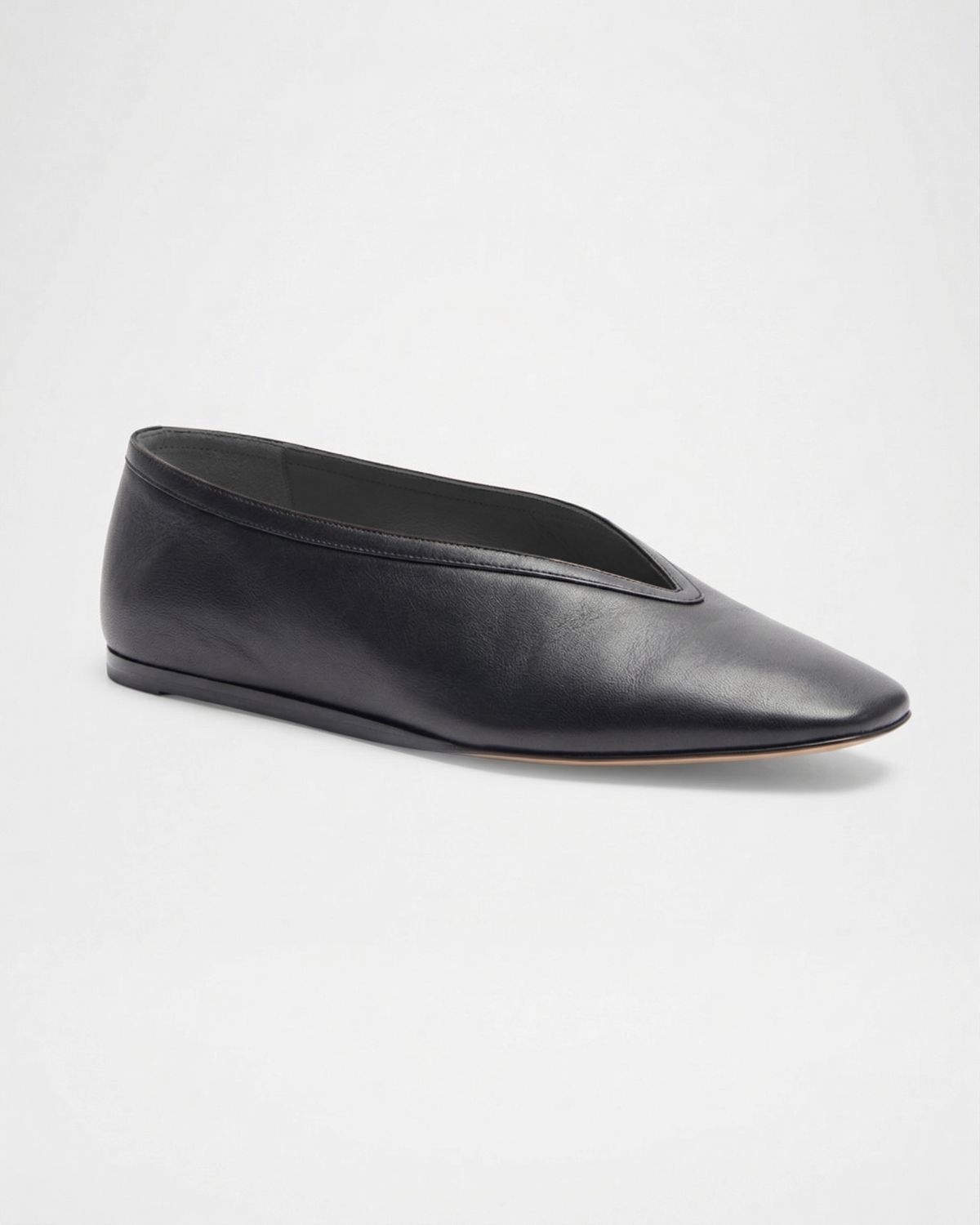 Le Monde Beryl Luna Leather Ballerina Flats