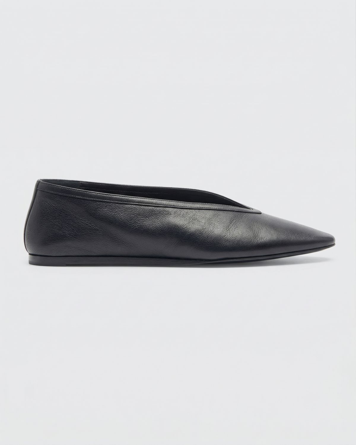 Le Monde Beryl Luna Leather Ballerina Flats
