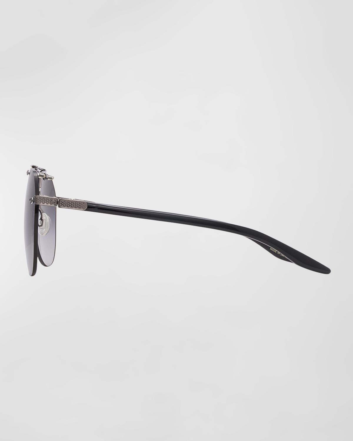 Barton Perreira Jean Metal & Zyl Aviator Sunglasses