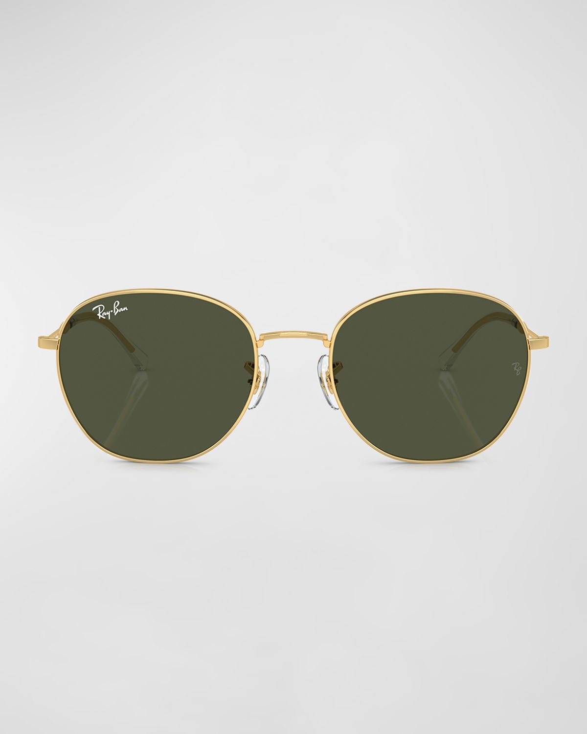Ray-Ban Sleek Metal Round Sunglasses, 55MM