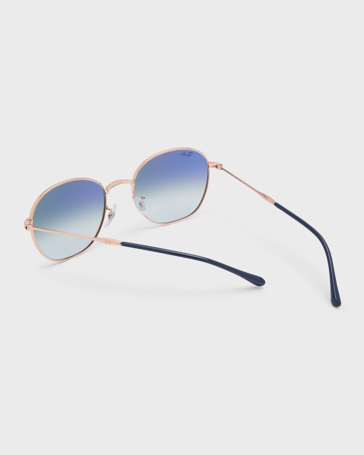 Ray-Ban Gradient Metal Round Sunglasses, 55MM