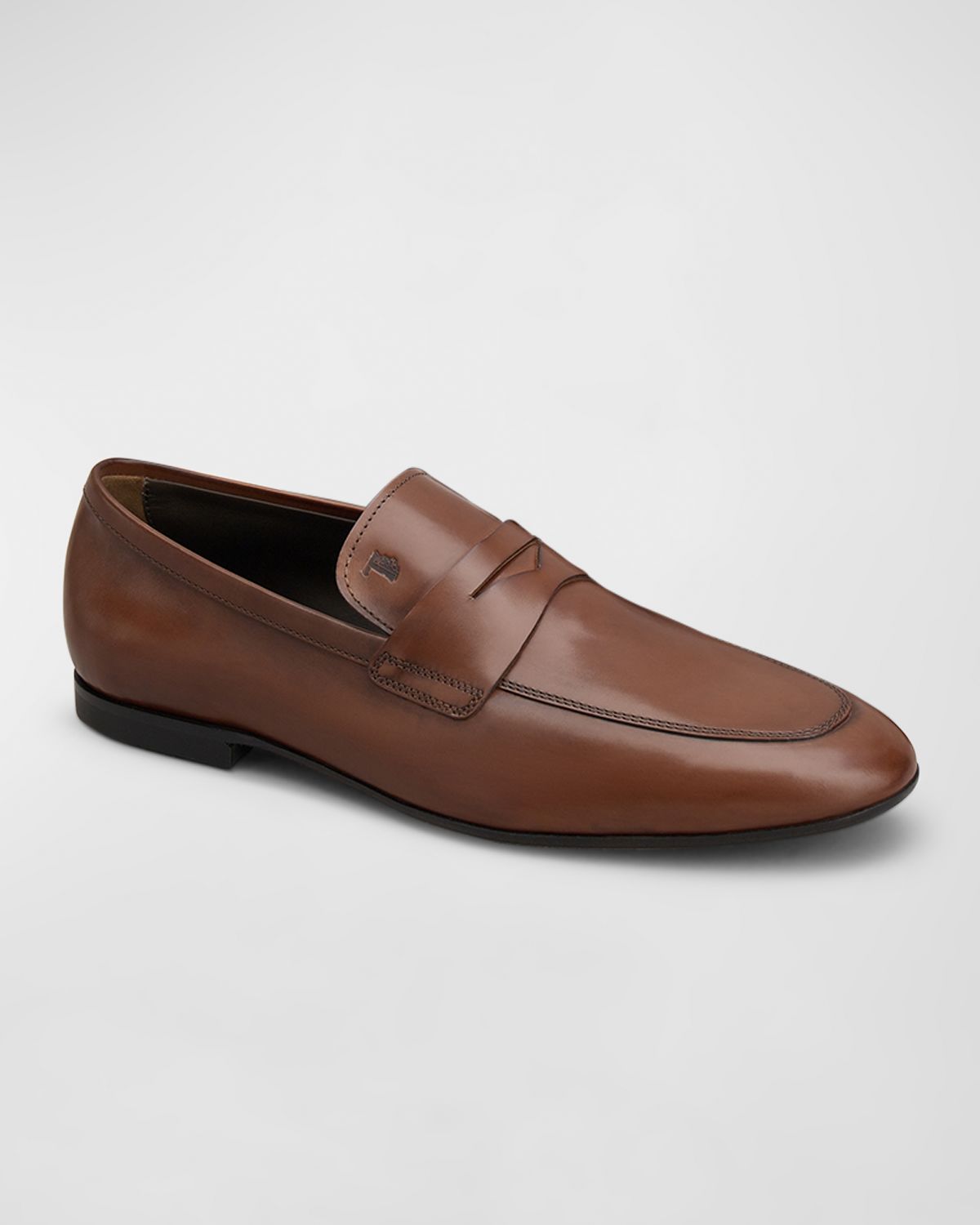 Tod 's Men 's Smooth Leather Penny Loafers
