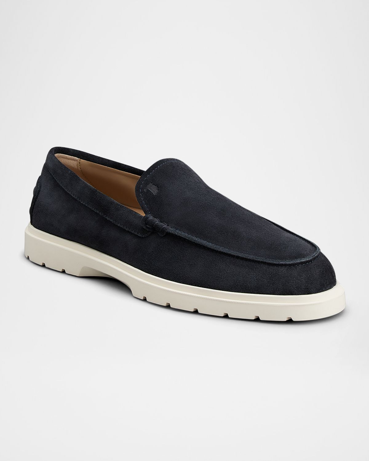 Tod 's Men 's Suede Penny Loafers