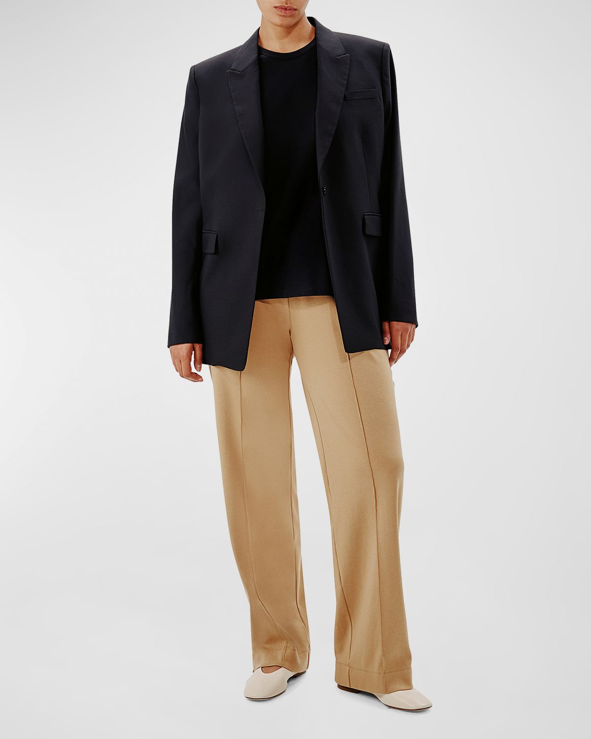 Another Tomorrow Loose Sleeveless Tee