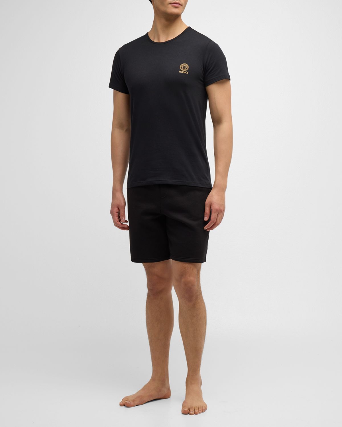 Versace Men 's Medusa Jersey T-Shirt