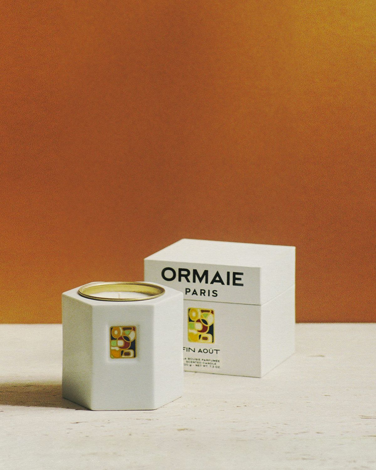 ORMAIE Pain Perdu Porcelaine Candle, 7.76 oz.