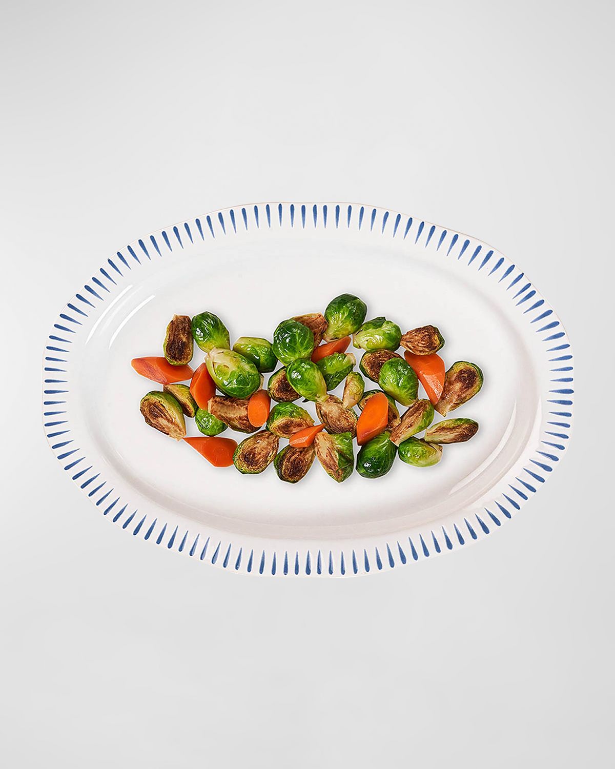 Juliska Sitio Stripe Delft Blue Serving Tray