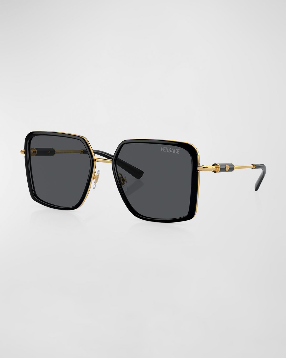 Versace Tubular Steel Square Sunglasses | Thumbnail 5