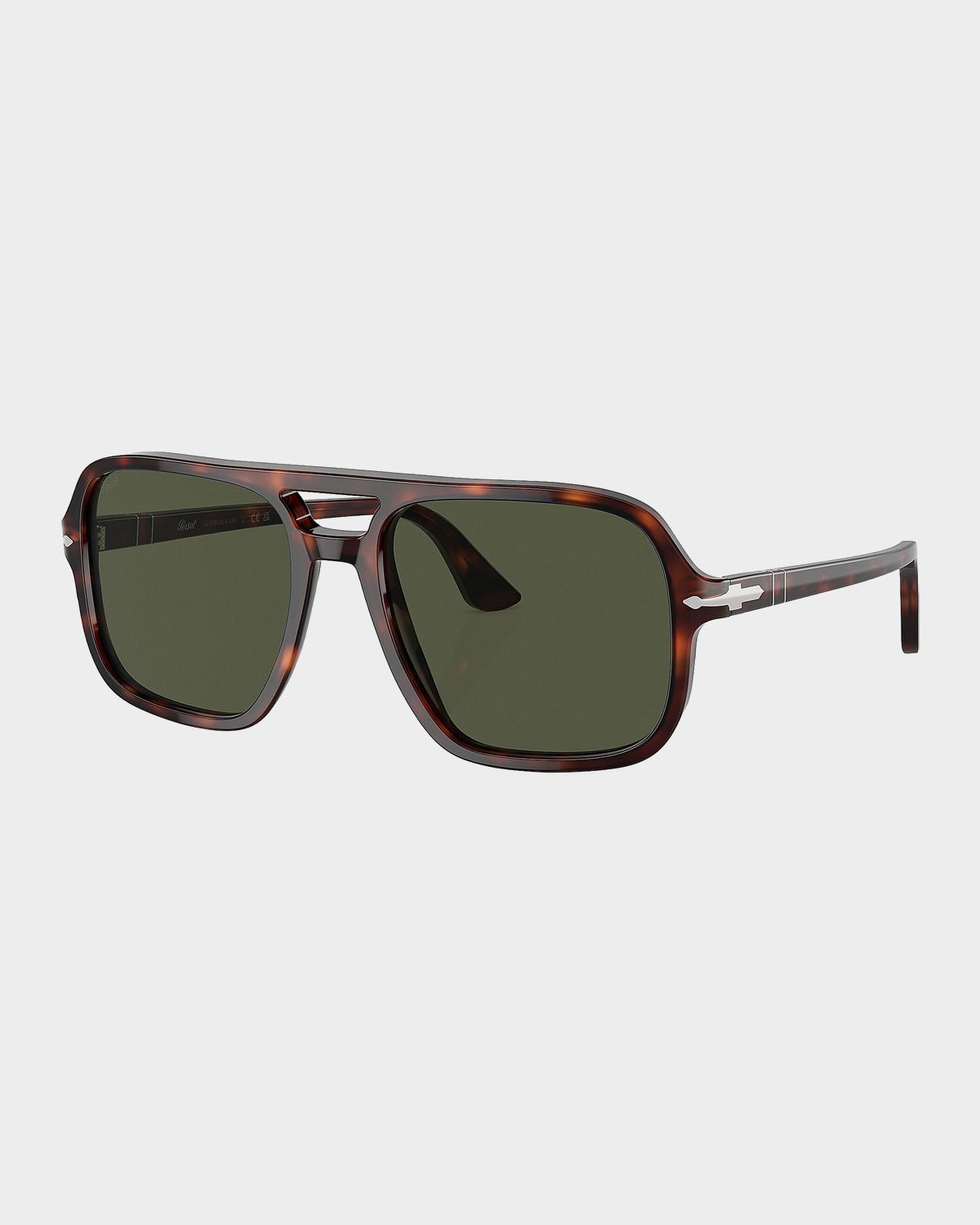 Persol Men 's Double-Bridge Acetate Aviator Sunglasses | Thumbnail 5 Persol Men 's Double-Bridge Acetate Aviator Sunglasses | Thumbnail 5