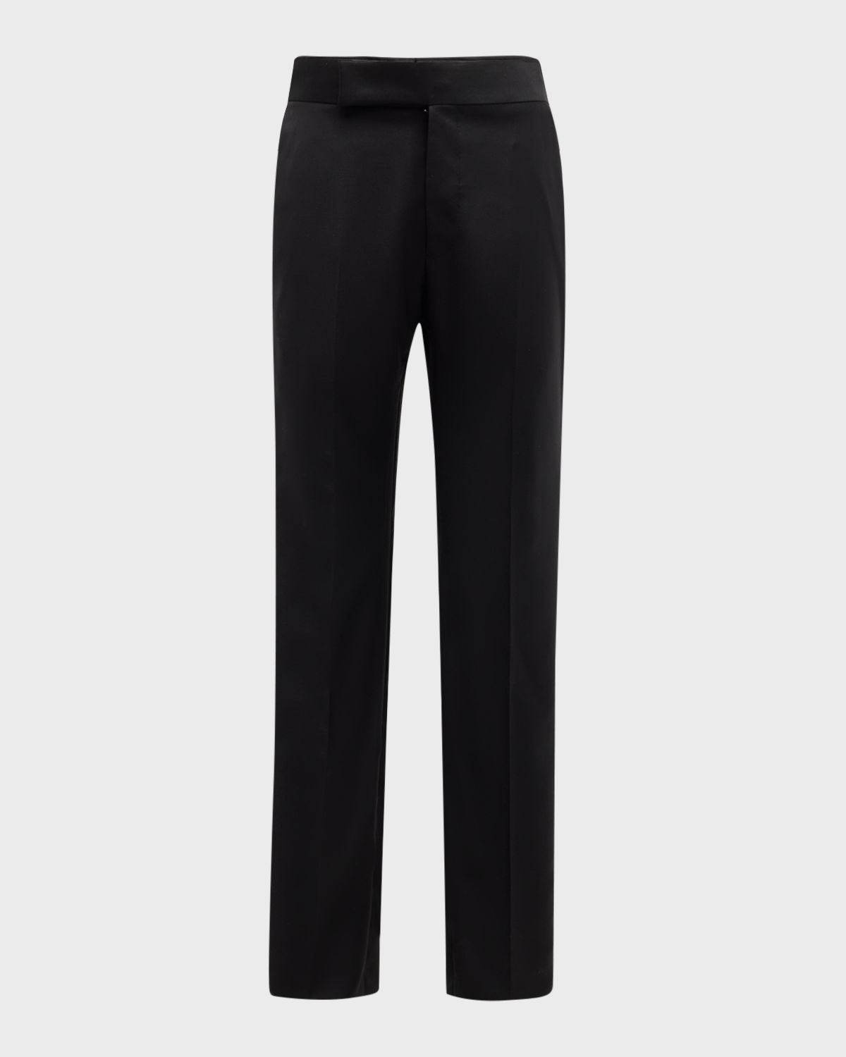 Emporio Armani Men 's Wool Tuxedo Trousers