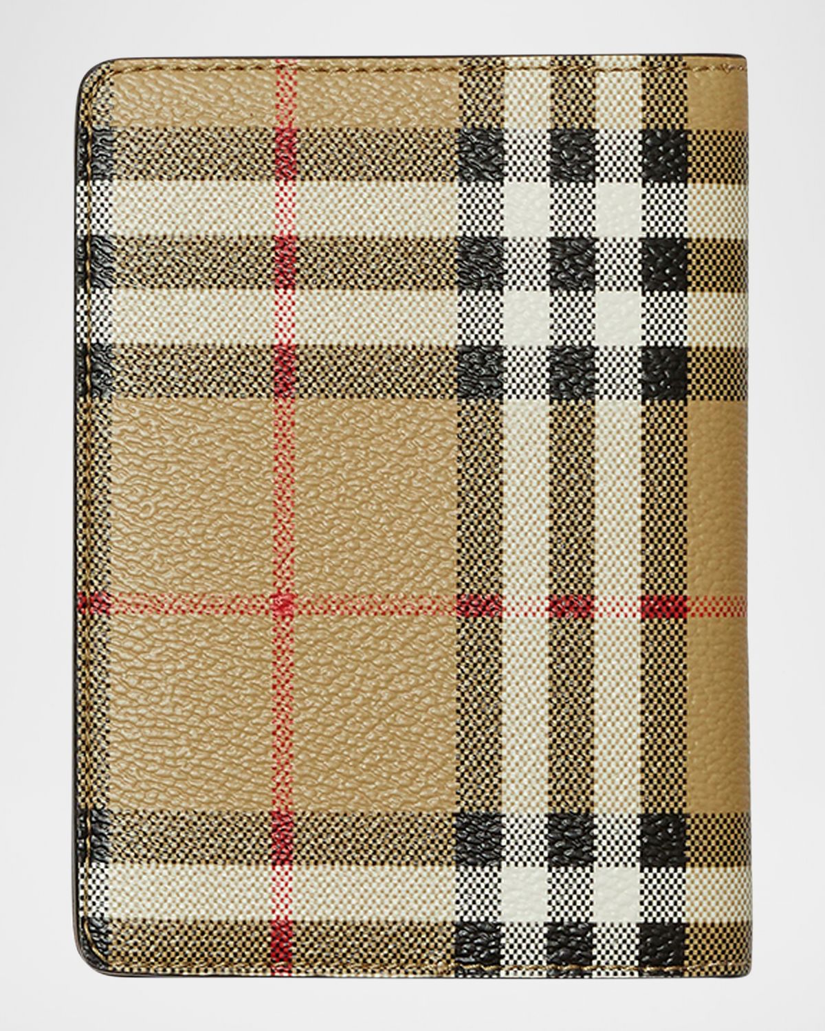 Burberry Check Bifold Passport Holder | Thumbnail 4 Burberry Check Bifold Passport Holder | Thumbnail 4