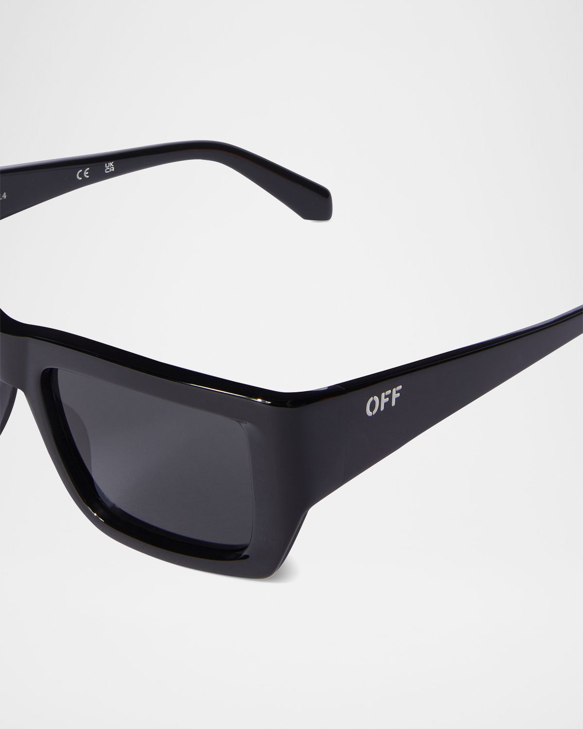 Off-White Men 's Prescott Acetate Rectangle Sunglasses