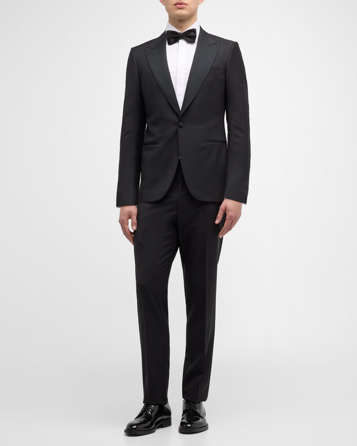 ZEGNA Men 's Wool-Mohair Solid Tuxedo