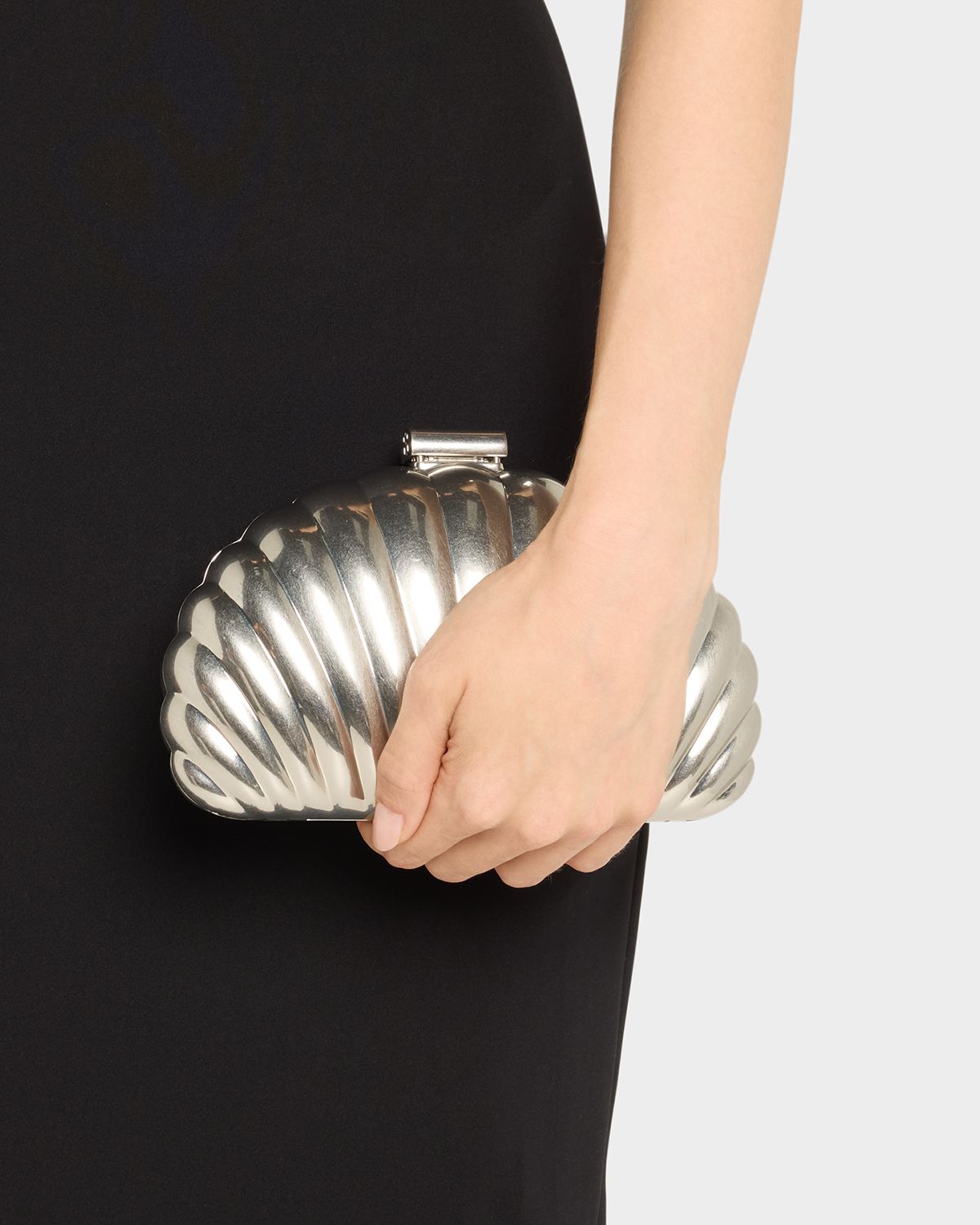 SIMKHAI Monet Shell Clutch Bag