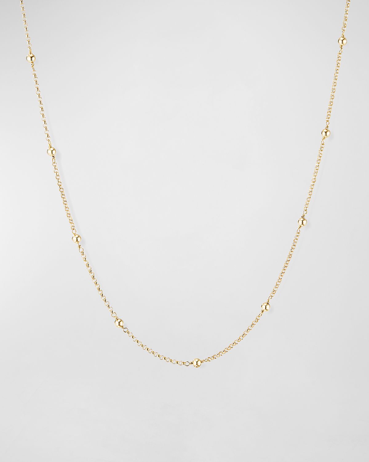 David Yurman Cable Collectibles Bead and Chain Necklace