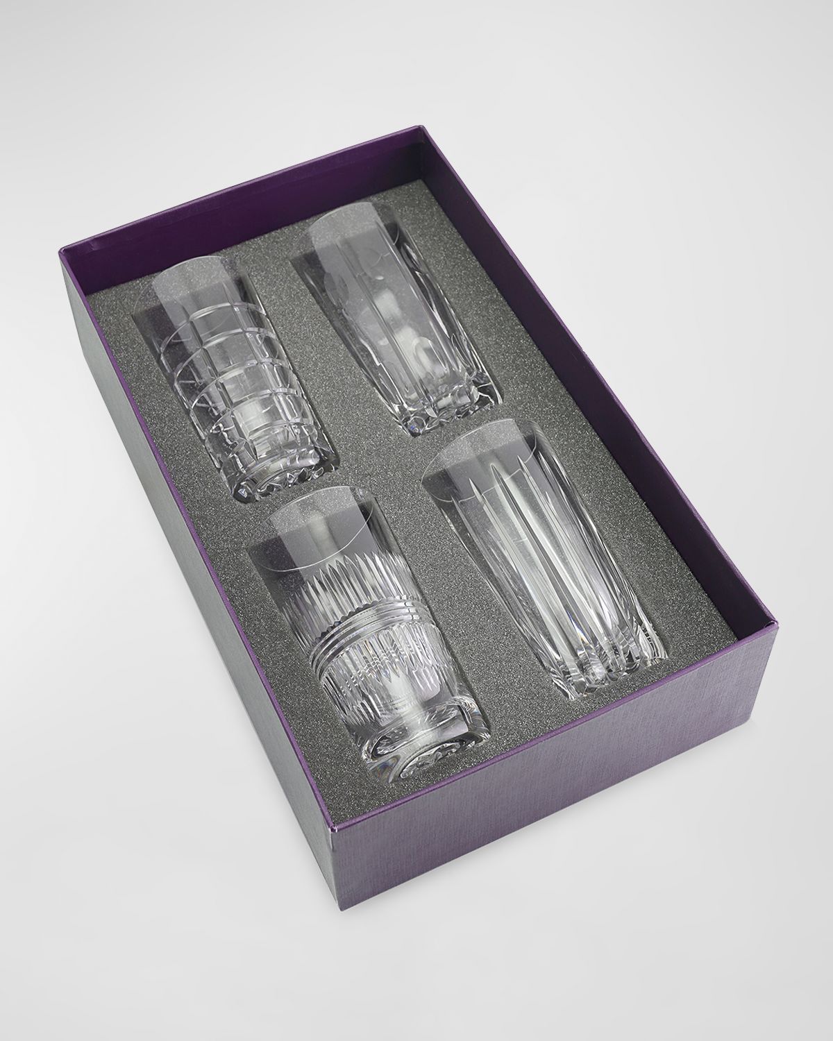 William Yeoward Crystal Skye 10 oz. Highball Tumblers, Set of 4