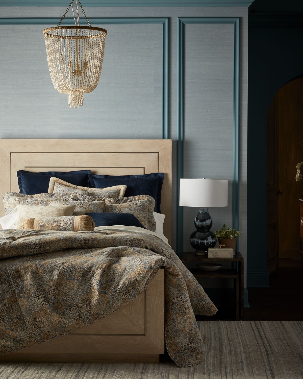 Austin Horn Collection Mesa Velvet Euro Sham