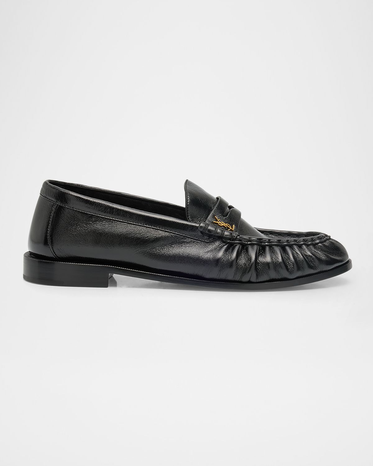 Saint Laurent Men 's Le Loafer 15 Cassandre Moccasin Penny Loafers | Thumbnail 7 Saint Laurent Men 's Le Loafer 15 Cassandre Moccasin Penny Loafers | Thumbnail 7