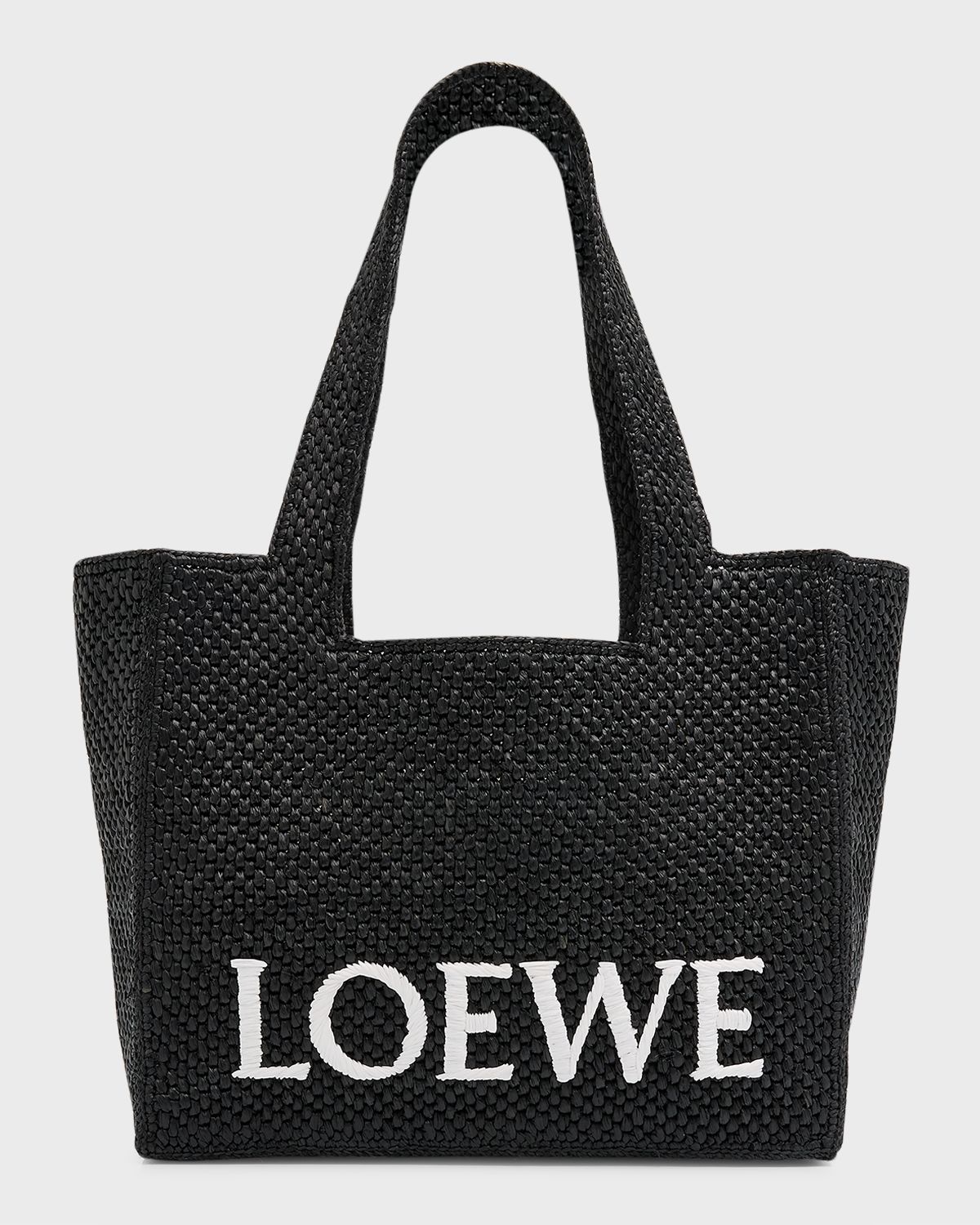 Loewe x Paula 's Ibiza Font Logo Medium Tote Bag in Raffia | Thumbnail 8 Loewe x Paula 's Ibiza Font Logo Medium Tote Bag in Raffia | Thumbnail 8
