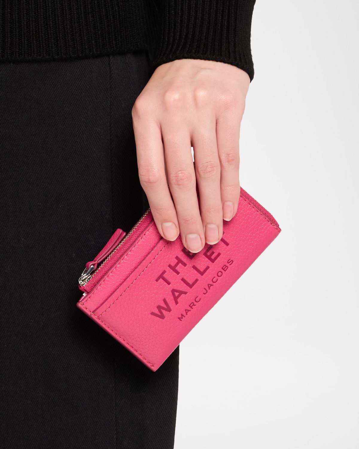 Marc Jacobs The Leather Top Zip Multi Wallet