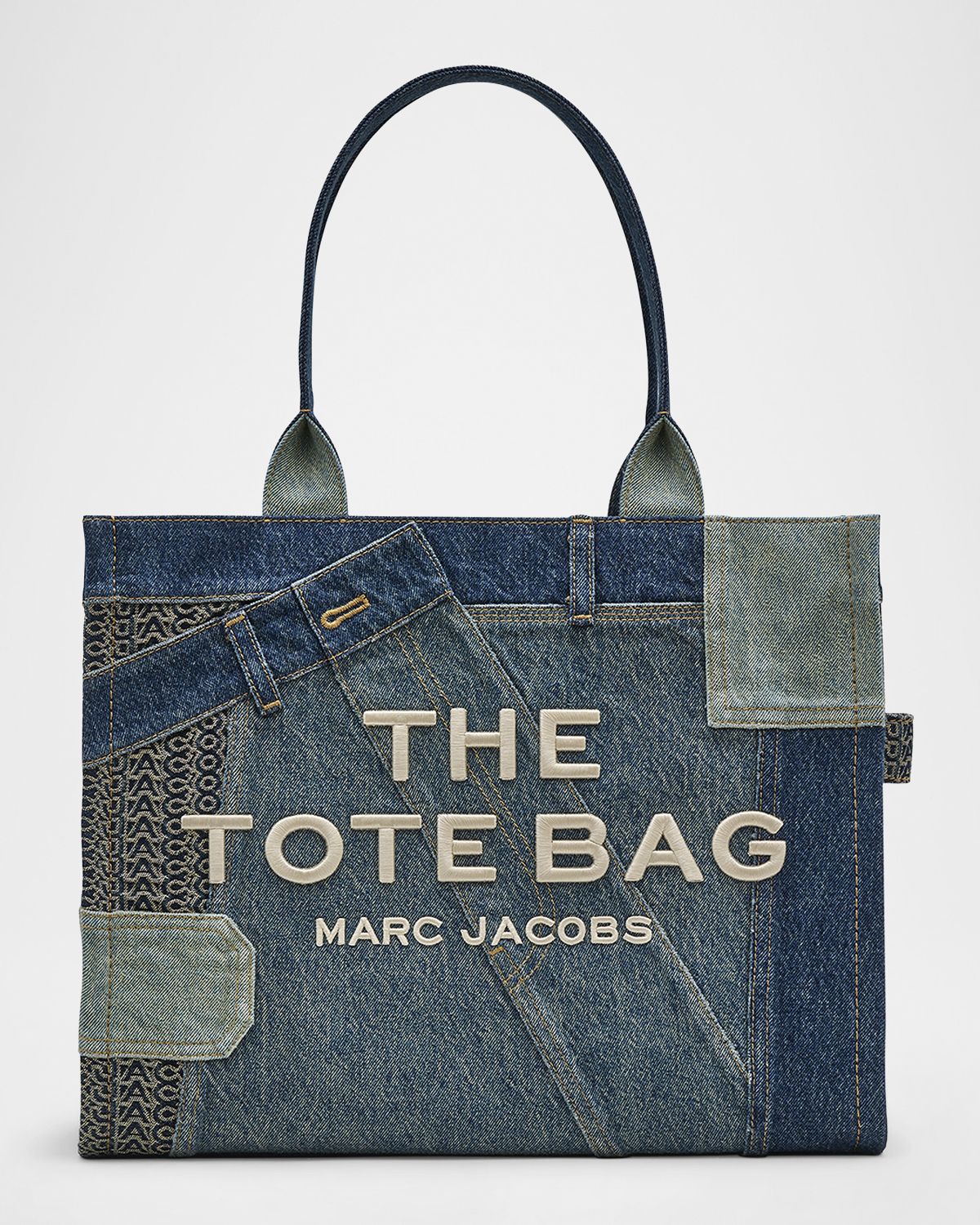 Marc Jacobs The Deconstructed Denim Large Tote Bag