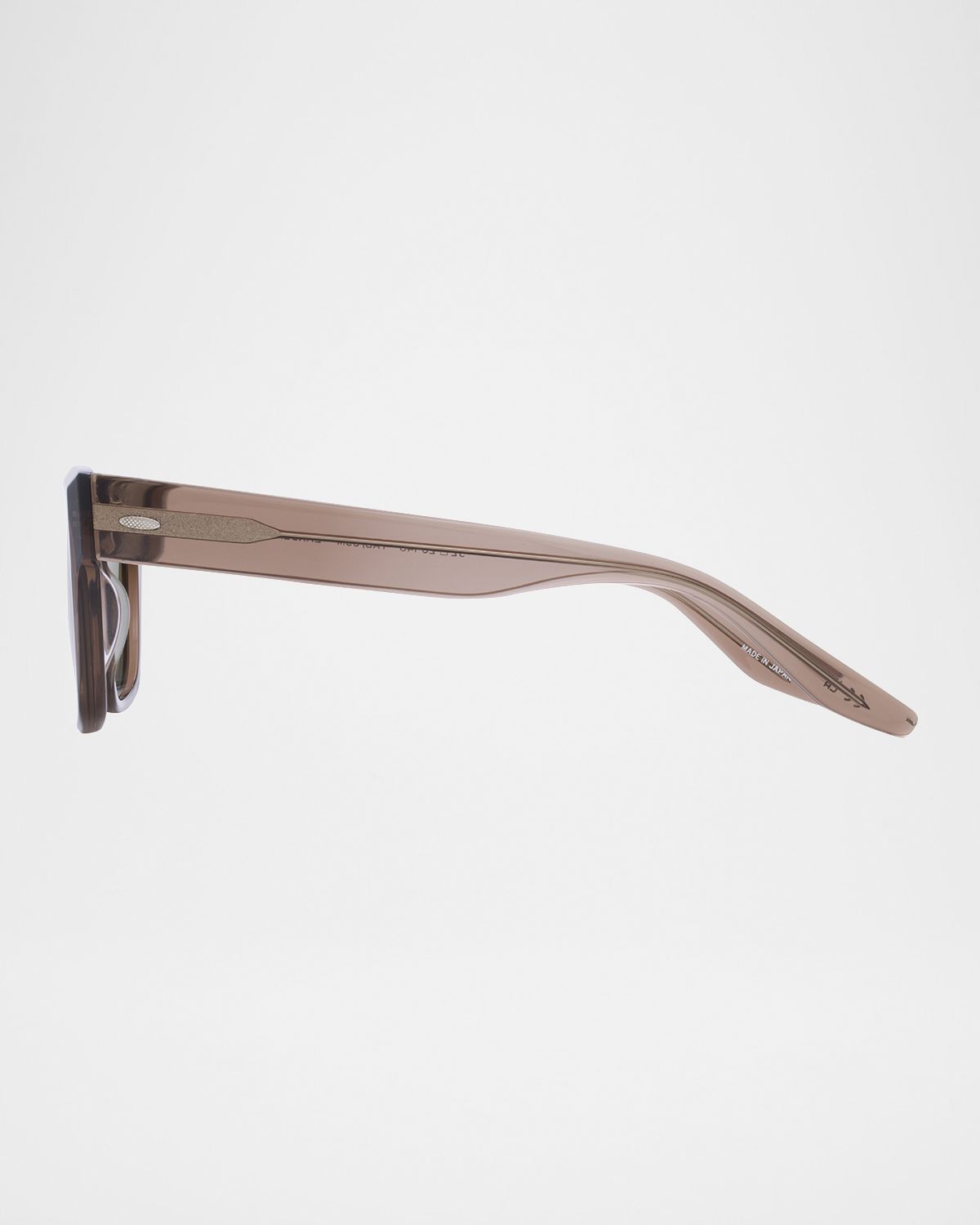 Barton Perreira Men 's Zander Plastic Square Sunglasses