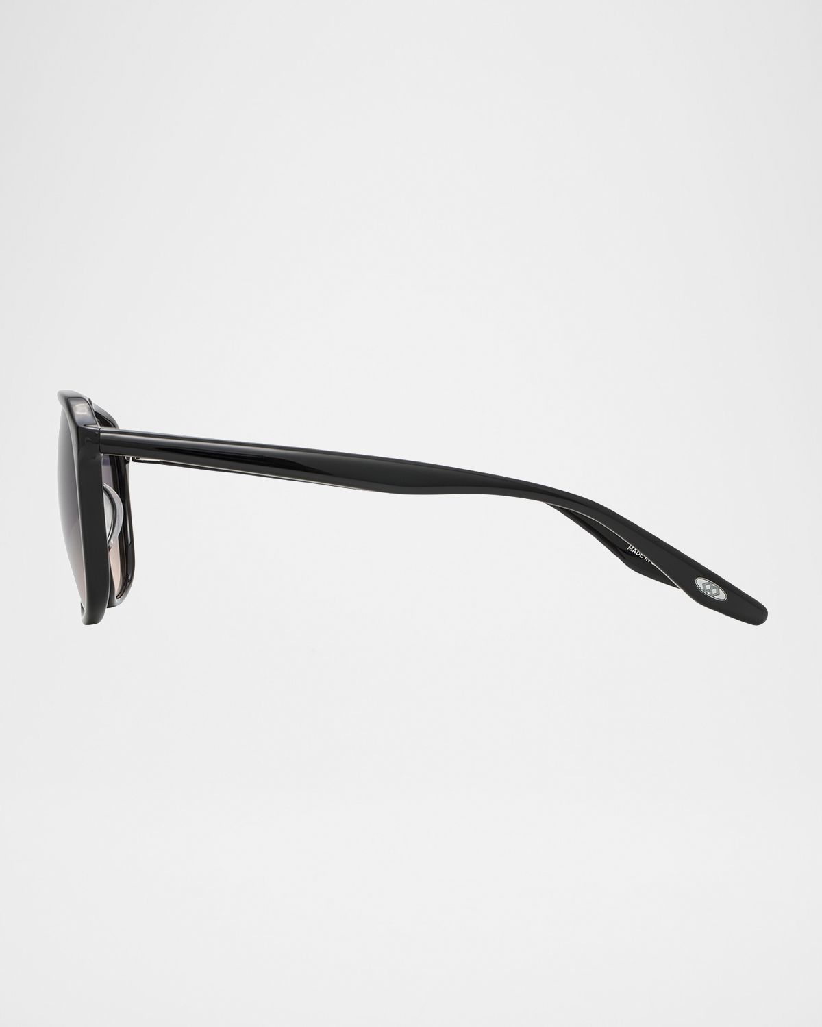 Barton Perreira Men 's Gyalis Plastic Rectangle Sunglasses