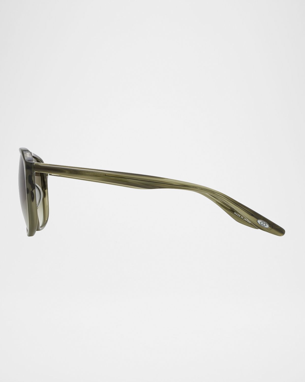 Barton Perreira Men 's Gyalis Plastic Rectangle Sunglasses