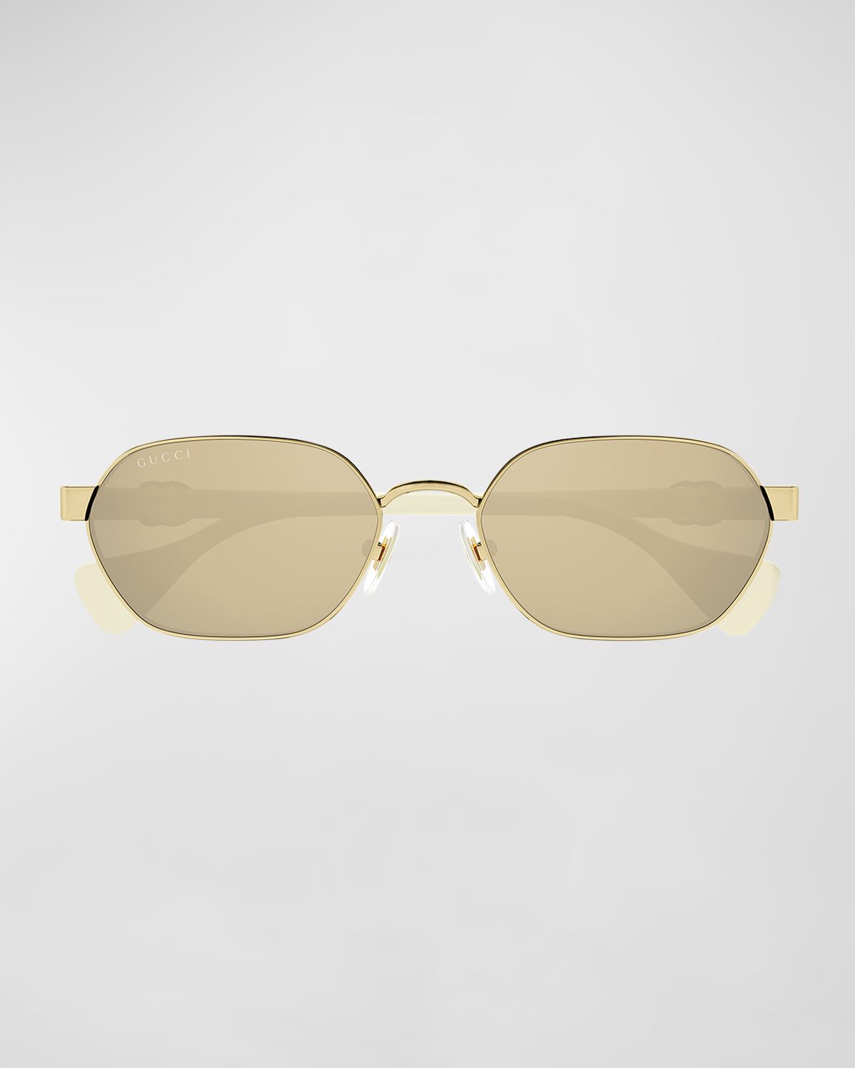 Gucci GG Logo Metal Cat-Eye Sunglasses