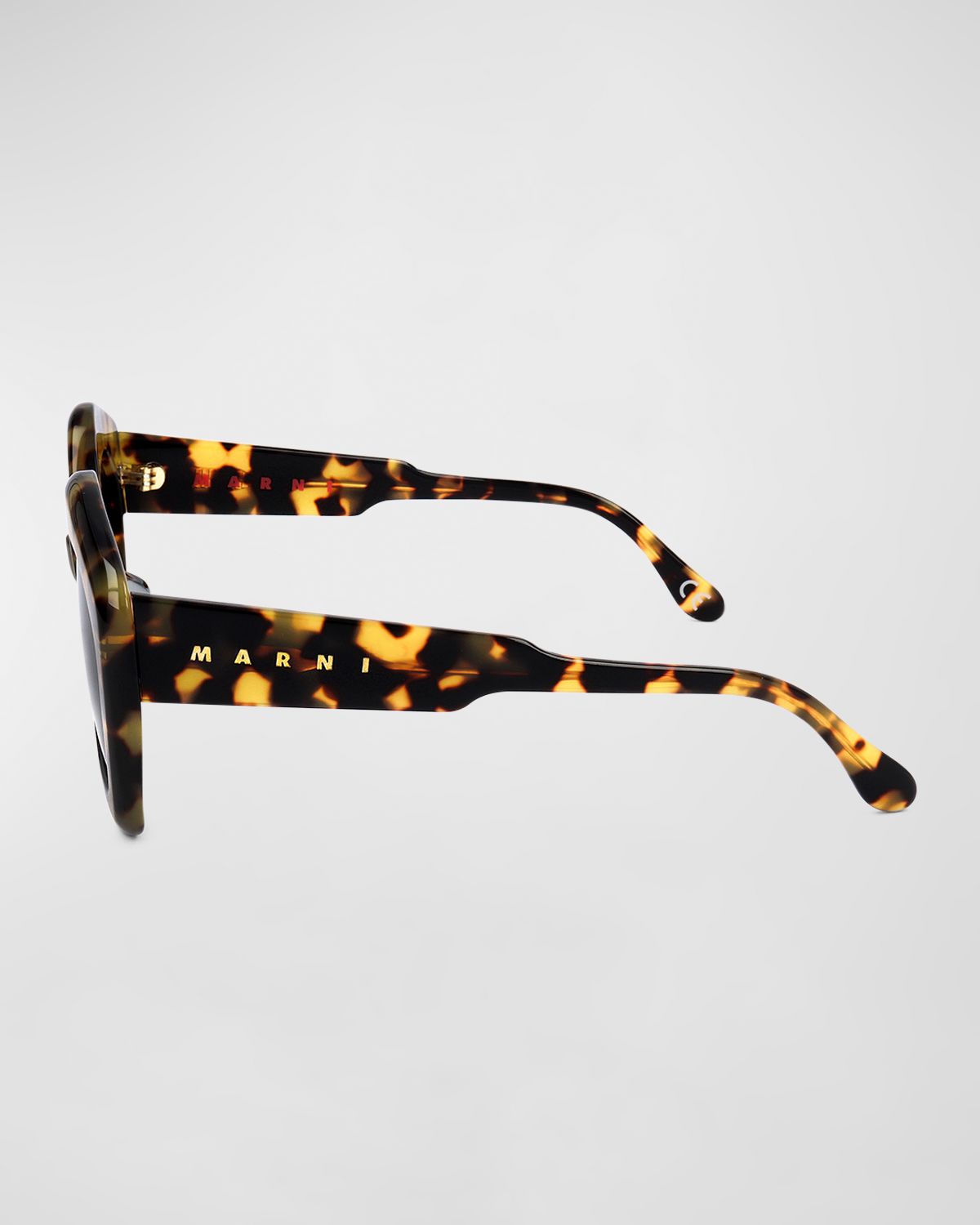 Marni Logo Acetate Butterfly Sunglasses