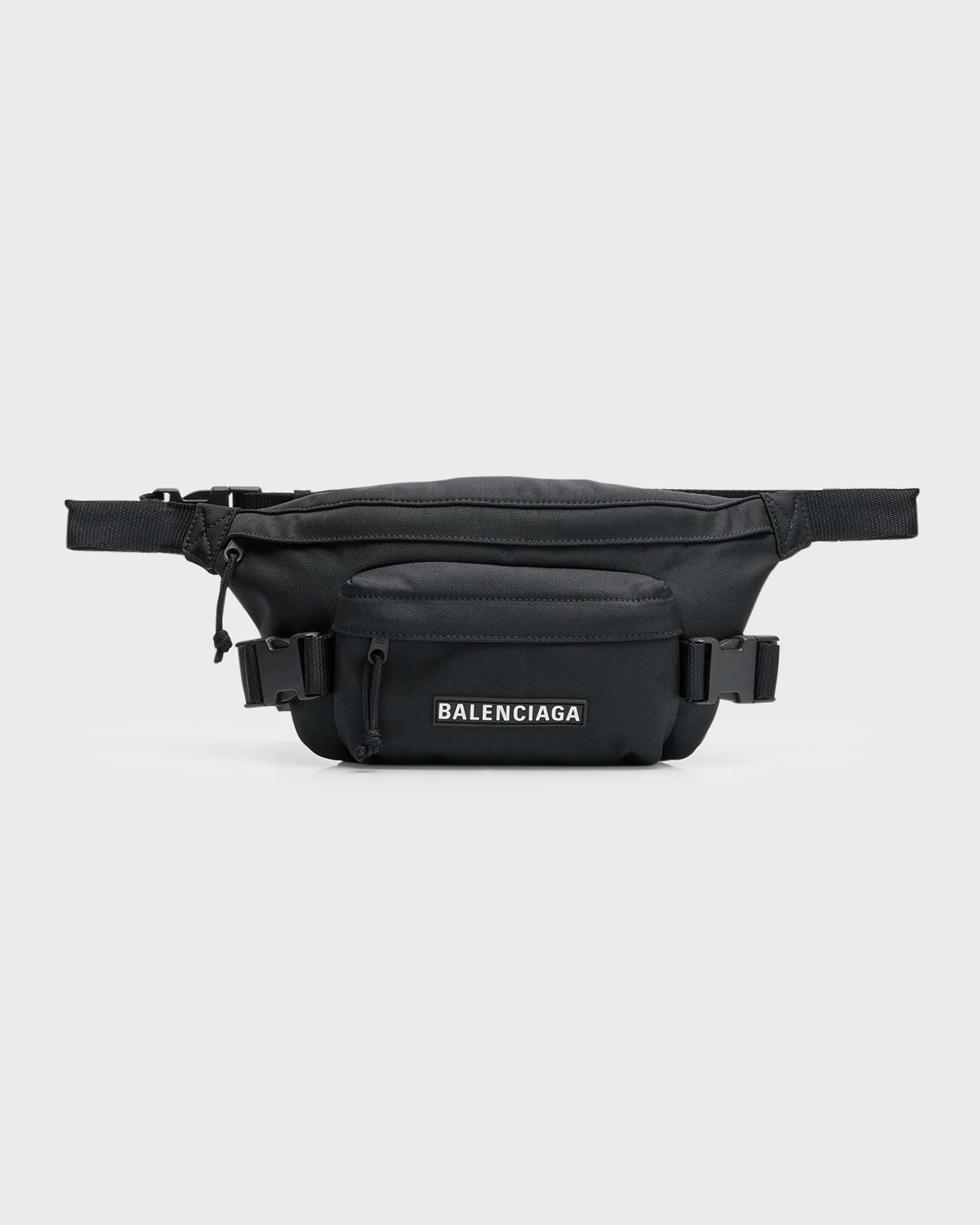 Balenciaga Men 's Nylon Ski Belt Bag
