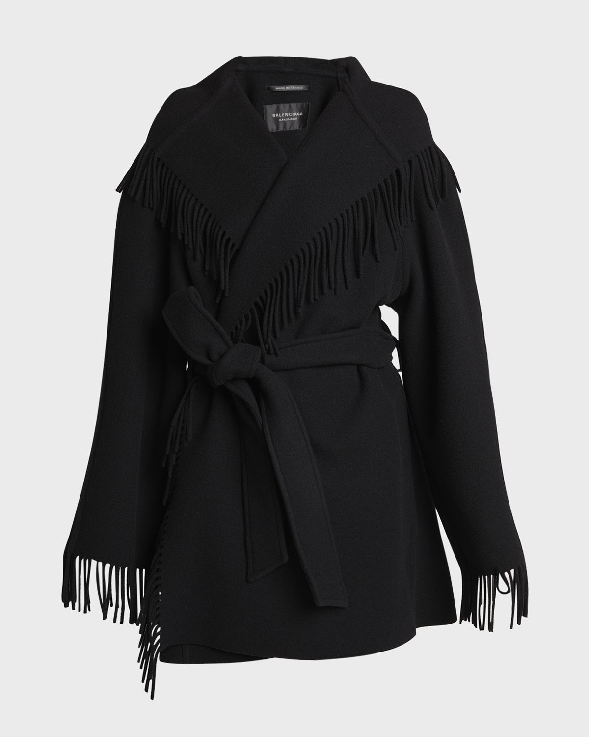 Balenciaga Fringe Jacket